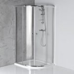 Sapho Arleta Štvrťkruhová sprchová zástena sklo číre, rôzne rozmery Typ: HLS900 900x900 mm