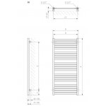 Terma Marlin Kúpeľnový radiátor rôzne prevedenia