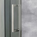 Aquatek Teknosoft Sprchové dveře s jedněmi zásuvnými dveřmi