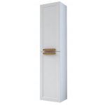 Kronzi Villago Vysoká dverová skrinka rôzne rozmery a prevedenia Typ: VLG2VYS40DV-B 301-400 mm, biela matná farba