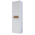 Kronzi Villago Vysoká dverová skrinka rôzne rozmery a prevedenia Typ: VLG2VYS50DV-A 401-500 mm, biela lesklá farba