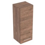 Geberit Selnova Square Stredná bočná skrinka 33x85x29,7 cm, rôzne farby Typ: 501.278.00.1 orech biely, melamín s drevenou štruktúrou