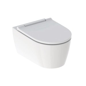 Geberit ONE Závesné WC s WC sedadlom 36,5x54x34,5 cm, rôzne prevedenia