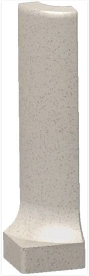 RAKO Taurus Granit sokel s podžliabkom - vonkajší roh 62 Sahara 2,3x8 TSERH062