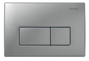 Geberit Kappa50 Ovládacie tlačidlo pre dvojité splachovanie 21,1x14,2x1,5 cm, rôzne prevedenia