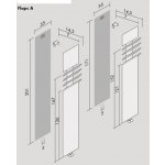 Antrax Flaps A Kúpeľnový radiátor rôzne rozmery