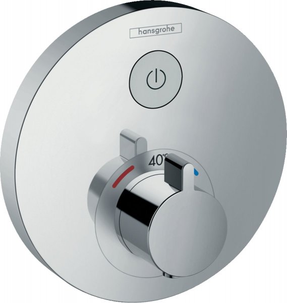 HANSGROHE 15744000 ShowerSelect S, termostatická baterie pod omítku pro 1 spotřebič