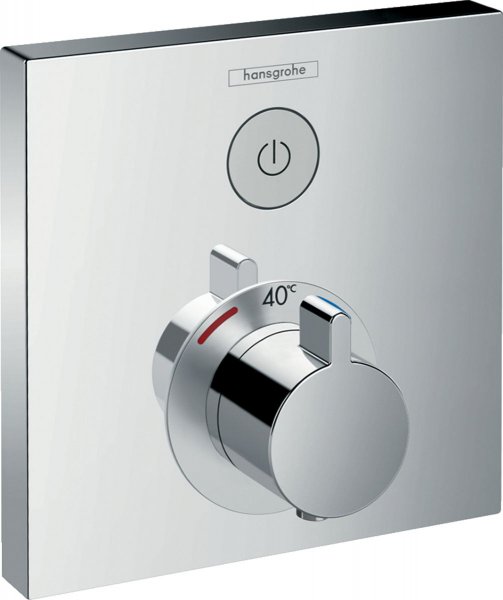 HANSGROHE ShowerSelect Termostatická batéria pod omietku pre 1 spotrebič chróm 15762000