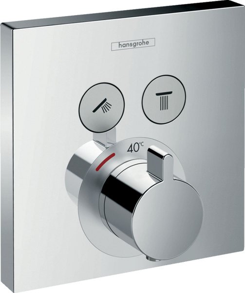 HANSGROHE ShowerSelect Termostatická batéria pod omietku pre 2 spotrebiče rôzne prevedenia