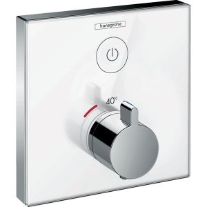HANSGROHE Select ShowerSelect glass, termostatická baterie pod omítku pro 1 spotřebič