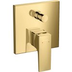 HANSGROHE Metropol Páková sprchová baterie s pákovým držadlem pro skrytou instalaci s bezpečnostní kombinací Typ: 32546990, páka bez otvoru, provedení zlatá