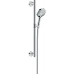 HANSGROHE Unica Comfort Raindance Select S 120 3jet, ruční sprcha / Unica Comfort, nástěnná tyč, sada 0,65 m Typ: 26320000, povrchová úprava chróm,  velikost sprchové tyče 65 cm, průtok 15 l/min