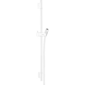 HANSGROHE Unica'S Puro Nástenná tyč so sprchovou hadicou rôzne prevedenia Typ: 28632700, 0,65 m, biela matná