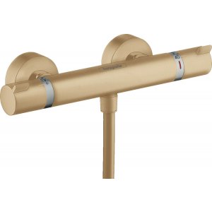 HANSGROHE Ecostat Comfort, sprchový termostat na stenu rôzne prevedenia Typ: 13116140, kartáčovaný bronz