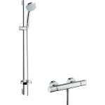 HANSGROHE Ecostat Comfort, kombinace s ruční sprchou Typ: 27035000, 0,90 m, průtok 18 l / min