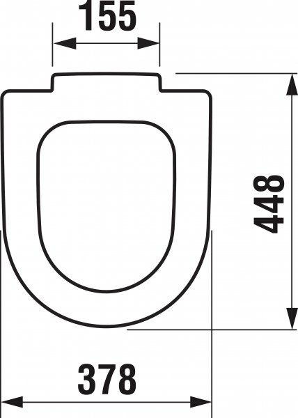 Jika Mio WC doska duroplast H8927113000001 (8.9271.1.300.000.1)