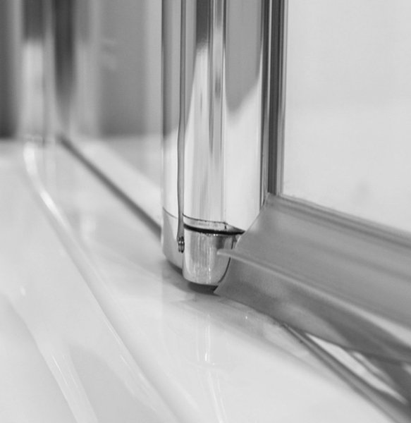 Aquatek GLASS Sprchové dvere B5, chróm, číre sklo