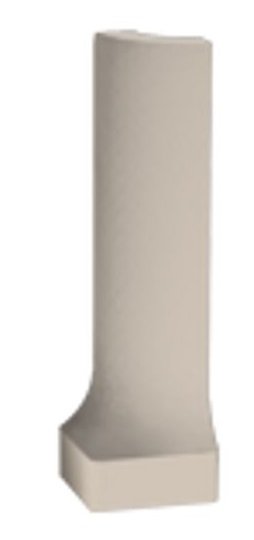 RAKO Taurus Color sokel so žliabkom - vonkajší roh 10 Ivory 2,3x8 TSERH010