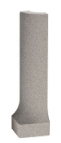RAKO Taurus Granit sokel so žliabkom - vonkajší roh 76 Nordic 2,3x8 TSERH076