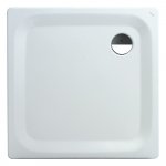 Laufen PLATINA H21500 Ocelová sprchová vanička bílá, různé rozměry Typ: H2150026000401 900x900 mm (H2150026000401)