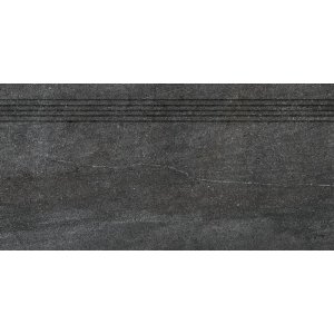 RAKO Quarzit schodovka čierna 40x80 DCP84739