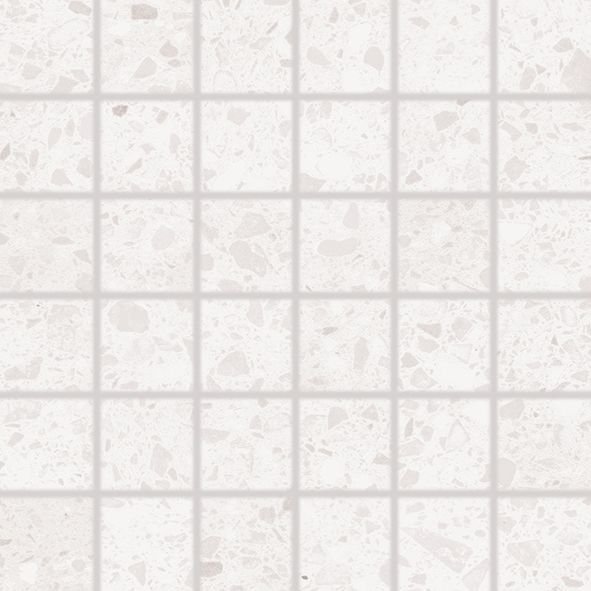 RAKO Porfido mozaika set 30x30 cm biela 5x5 DDM06810
