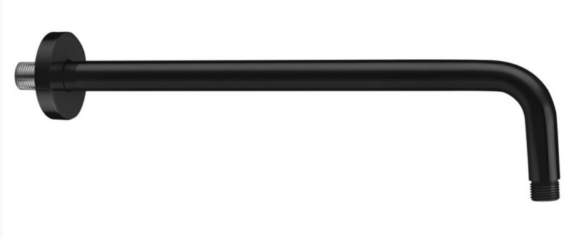 Sapho Sprchové ramienko guľaté, 400mm čierna matná SL103