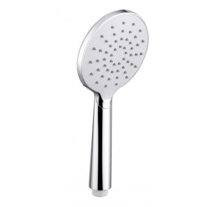Sapho Ručná sprcha, 1 režim sprchovania, priemer 110mm ABS/chróm lesk/biela 1204-28
