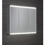 Sapho BATU Zrkadlová galerka 80x71x15 cm, 2x LED osvetlenie, biela 1141131