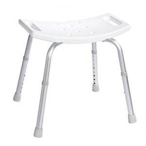 Sapho Kúpeľňová stolička, nastavitelná výška biela A00601101