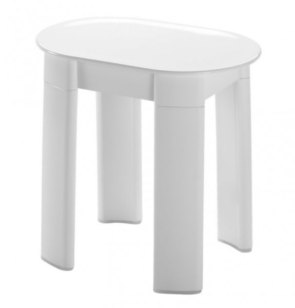 Sapho Kúpeľňová stolička 42x41x27 cm, biely 2872