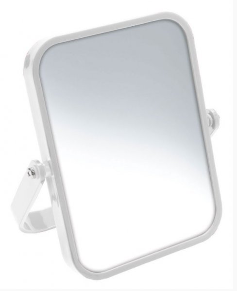 Sapho WHITE LINE Kozmetické zrkadielko na postavenie biela, 155 × 190 × 18 mm CO2022