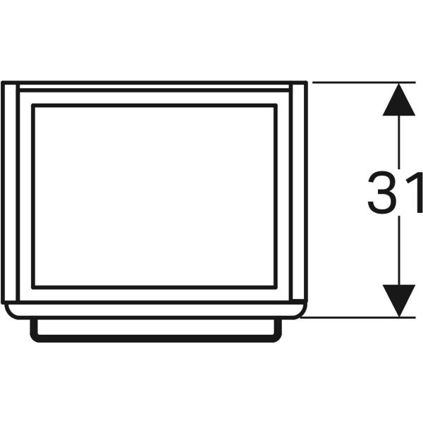 Geberit Selnova Compact Skrinka pod malé umývadlo 400x604x340 mm, rôzne farby