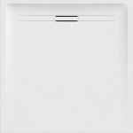 Geberit Sestra Čtvercová sprchová vanička různé barvy a rozměry Typ: 550.250.00.2 povrchová úprava Bílá / Bridlicová struktura rozměry  90x90 cm