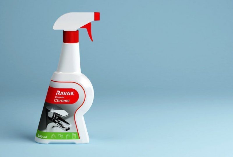 RAVAK Prípravok Cleaner CHROME (500 ml) X01106