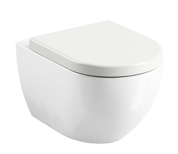 RAVAK Uni Chrome WC keramika, biela X01516