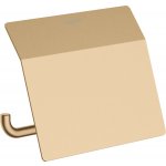 HANSGROHE AddStoris Držiak na toaletný papier s krytkou 153x86x116 mm, rôzne farby Typ: 41753140 kartáčovaný bronz