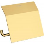 HANSGROHE AddStoris Držiak na toaletný papier s krytkou 153x86x116 mm, rôzne farby Typ: 41753990 leštený vzhľad zlata