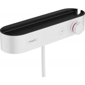 HANSGROHE ShowerTablet Select Sprchový termostat 400 na stenu rôzne farby Typ: 24360700 povrchová úprava biela matná