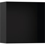 HANSGROHE XtraStoris Minimalistic Výklenek do stěny bez rámu 30x30 cm různé rozměry a barvy Typ: 56079670 povrchová úprava matná černá rozměry 30x30x14 cm