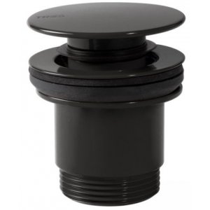 Tres Umývadlový ventil klik-klak velká zátka rôzne prevedenia Typ: 24284001NE prevedenie: čierna (2.42.840.01.NE)