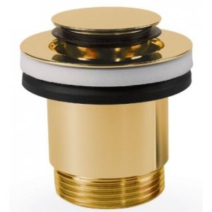 Tres Umývadlový ventil klik-klak malá zátka rôzne prevedenia Typ: 24284002OR prevedenie: zlatá (2.42.840.02.OR)