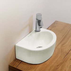 Aquatek Mini keramické umývadlo 30,5x22,5 cm ALVA