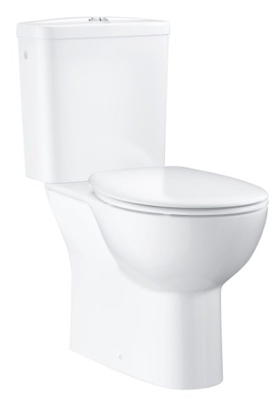 Grohe Bau Ceramic WC kombi súprava s nádržkou a doskou softclose, rimless alpská biela 39346000 (39 346 000)