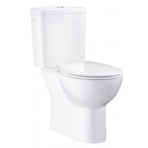 Grohe Bau Ceramic WC kombi súprava s nádržkou a doskou softclose, rimless alpská biela 39346000 (39 346 000)