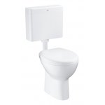 Grohe Bau Ceramic WC kombi súprava s nádržkou a sedadlom, rimless alpská biela 39560000 (39 560 000)