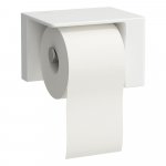 Laufen VAL Držák toaletního papíru 17 × 13 × 11,5 cm Typ: H8722810000001 levý bílá  (H8722810000001)