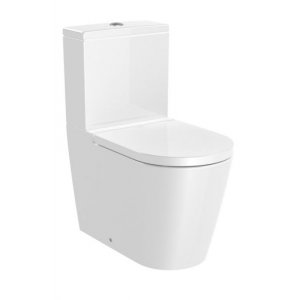 ROCA Inspira WC mísa kapotovaná kombi Rimless s nádržkou 645 x 376 mm A342526000+A341520000 (A342526000+A341520000)
