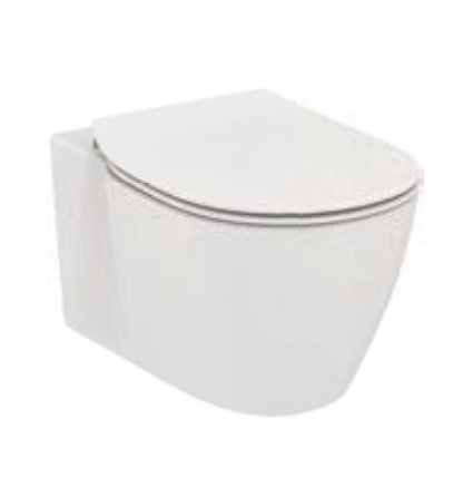 IDEAL Standard Connect Závesné WC AQUABLADE (so skrytou fixáciou) Biela