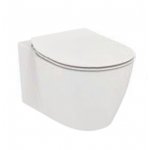 IDEAL Standard Connect Závesné WC AQUABLADE (so skrytou fixáciou) Biela Typ: E0479MA biela, WC + ultra ploché klasické sedátko